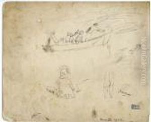 La Barque by Jules Pascin