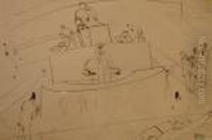 A L'institut by Jules Pascin