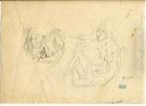 Femmes Fumant by Jules Pascin