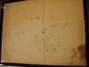 Quatre Compositions Dont La Tentation by Jules Pascin