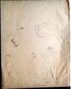 1/2 Planche D'etudes, L'admirateur De Dames 1/2 Planche D'etudes, L'admirateur De Dames