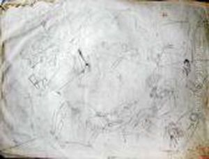 Le Salon by Jules Pascin