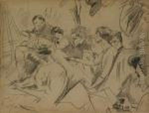 Chez Collarossi by Jules Pascin