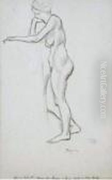 Femme Debout Accoudee, 1907. - view 1