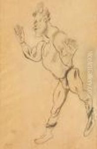 Le Lutteur by Jules Pascin