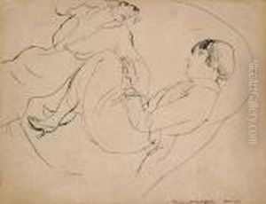 Girls by Jules Pascin