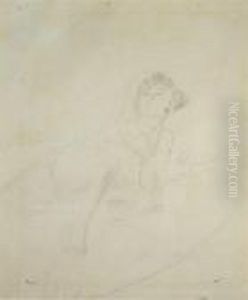 Reclining Figure by Jules Pascin