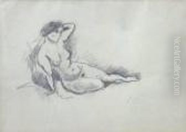 Reclining Nudes (double Sided) - view 1