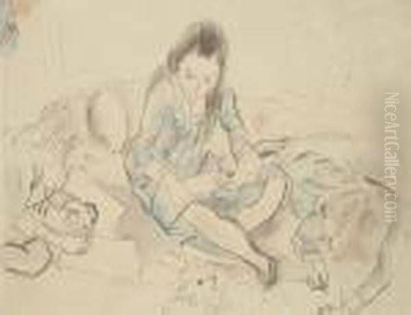 Study Of Three Children - view 1
