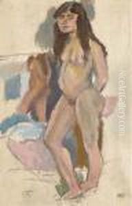 Nu Debout by Jules Pascin