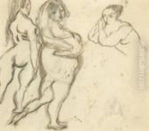 Trois Nues by Jules Pascin