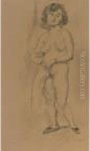 Rebecca Debout by Jules Pascin