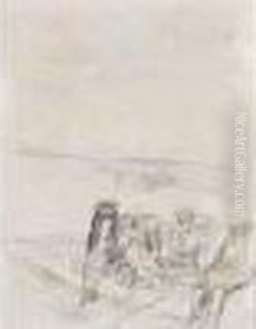 Les Pecheurs by Jules Pascin