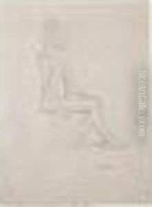 Femme Assise by Jules Pascin