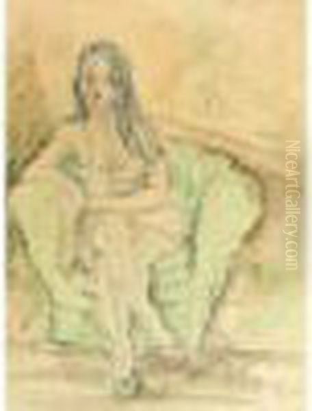Jeune Fille Assise - view 1