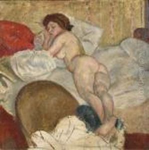 Dans Une Chambre D'hotel by Jules Pascin