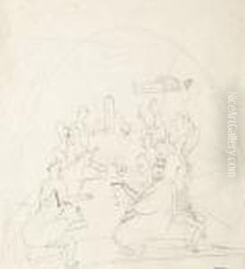 Figures Around A Table