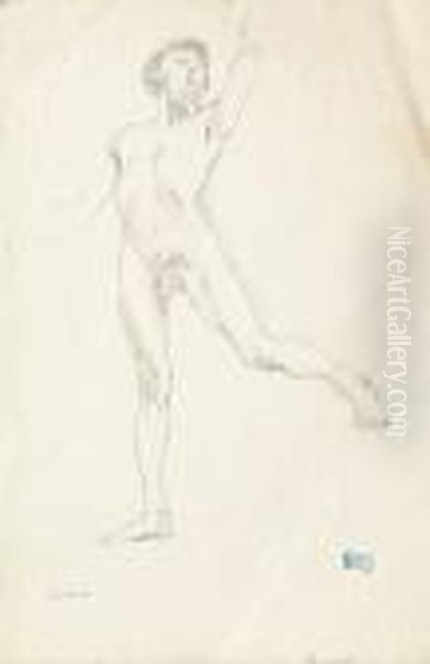 Standing Male Nude - view 1