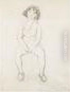 La Petite Gitane by Jules Pascin
