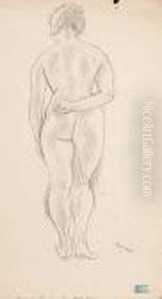 Standing Female Nude - view 1