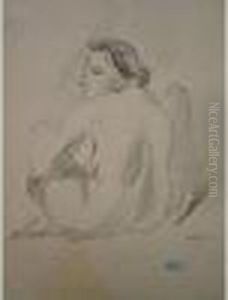 Femme Assise by Jules Pascin