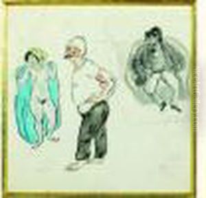 Personnages by Jules Pascin