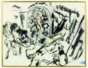 Bacchanales 1916 by Jules Pascin