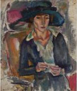 Hermine David by Jules Pascin