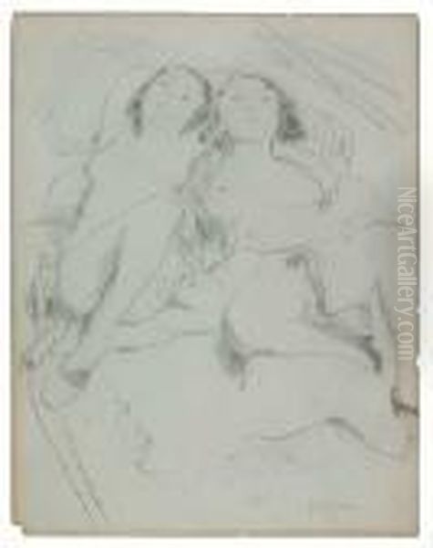 Deux Nus Couchees - view 1