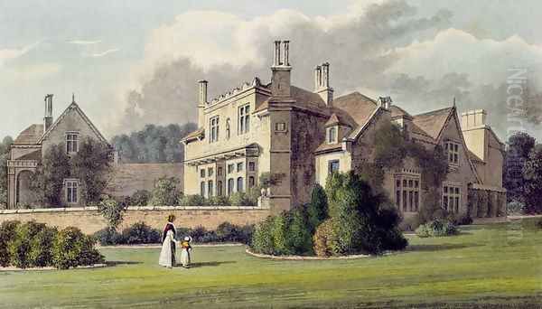 Endsleigh, from Ackermanns Repository of Arts, 1823 - view 1