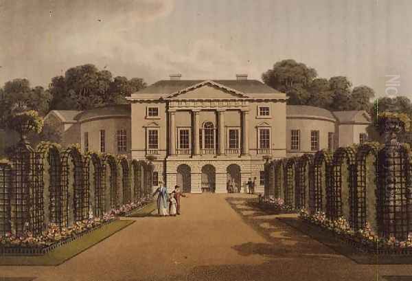 Lord Sidmouths, Richmond Park, from Fragments on the Theory and Practice of Landscape Gardening, 1816 - view 1