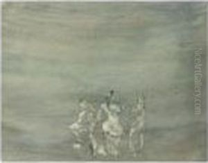 Clair De Lune by Jules Pascin