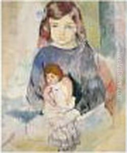 Jeune Fille A La Poupee Jeune Fille A La Poupee