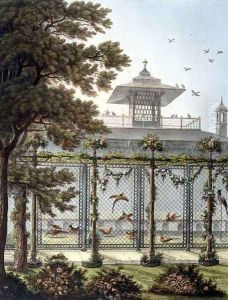 The Pheasantry, engraved by Joseph Constantine Stadler fl.1780-1812 from Designs for the Pavilion at Brighton, pub. 1808 by Humphry Repton