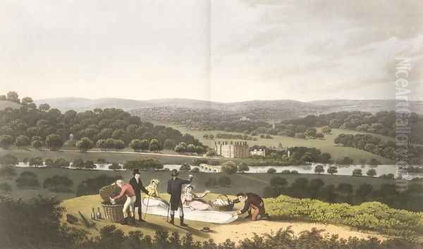 General View of Longleat from the Prospect Hill, from Fragments on the Theory and Practice of Landscape Gardening, pub. 1816 - view 1