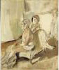 Margot Et Madeleine by Jules Pascin