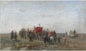 Carovana In Marcia by Alberto Pasini