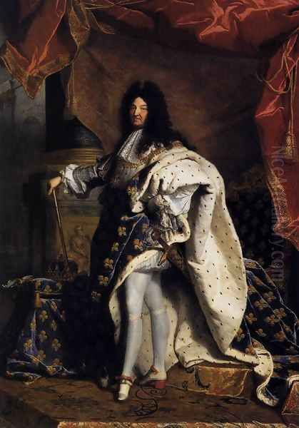 Portrait of Louis XIV 1701 - view 1