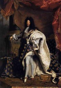 Portrait of Louis XIV 1701 by Hyacinthe Rigaud