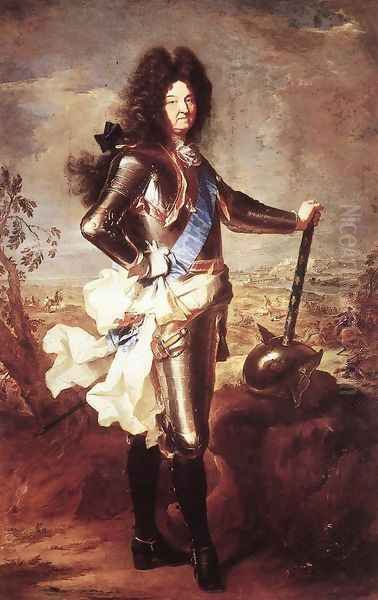 Portrait of Louis XIV 1694 - view 1