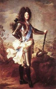 Portrait of Louis XIV 1694 by Hyacinthe Rigaud