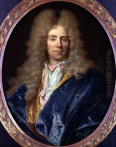 Portrait of Michel Begon the Younger by Hyacinthe Rigaud