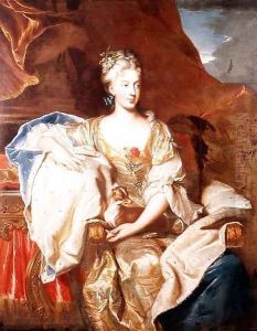 Portrait of Susanne Henriette DElbeuf, Duchess of Mantua