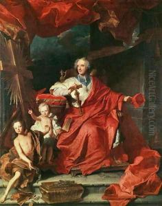 Cardinal de Bouillon by Hyacinthe Rigaud