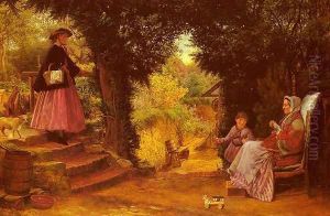Young Lady Bountiful by Richard Redgrave