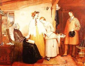 Going to Service by Richard Redgrave
