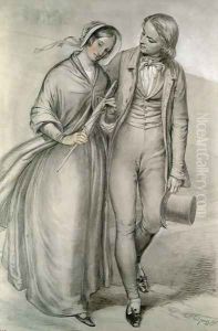The Wedding Morning - The departure, c.1846 by Richard Redgrave
