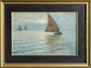 Barche A Vela by Carlo Passigli
