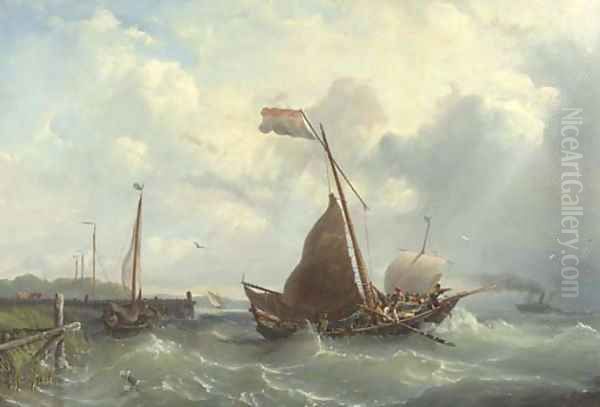 Setting sail for the steamboat - view 1