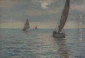 Vele Al Tramonto by Carlo Passigli